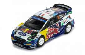 Ford  - Fiesta 2021 white/blue - 1:43 - IXO Models - ram819B - ixram819B | The Diecast Company