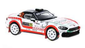 Fiat  - Abarth 2022 white/red - 1:43 - IXO Models - ram847 - ixram847 | The Diecast Company