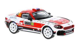Fiat  - Abarth 2022 red/white - 1:43 - IXO Models - ram846 - ixram846 | The Diecast Company