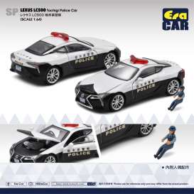 Lexus  - LC500 2022 black/white - 1:64 - Era - LS22LCSP110 - EraLS22LCSP110 | The Diecast Company