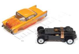 Chevrolet  - Bel Air 1957 orange - 1:64 - Auto World - SC379 - awSC379-2or | The Diecast Company