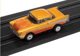 Chevrolet  - Bel Air 1957 orange - 1:64 - Auto World - SC379 - awSC379-2or | The Diecast Company