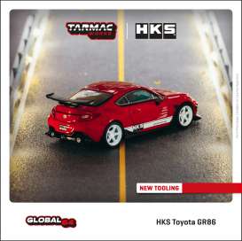 Toyota  - GR86 red - 1:64 - Tarmac - T64G-038-RE - TC-T64G038RE | The Diecast Company