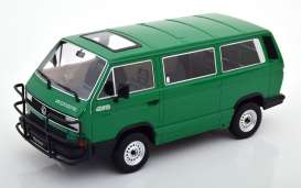 Volkswagen  - T3 Bus 1987 green - 1:18 - KK - Scale - KKDC180965 - kkdc180965 | The Diecast Company