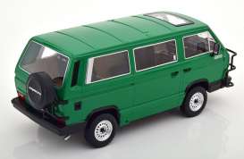 Volkswagen  - T3 Bus 1987 green - 1:18 - KK - Scale - KKDC180965 - kkdc180965 | The Diecast Company