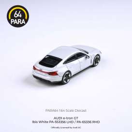 Audi  - E-Tron GT ibis white - 1:64 - Para64 - 55336 - pa55336L | The Diecast Company