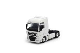 MAN  - TGX XXL tractor 2-axle white - 1:64 - Welly - 68010S-F-GW-WT - welly68010SFGWw | The Diecast Company