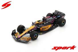 McLaren  - MCL36 2022 orange/blue - 1:43 - Spark - S8559 - spas8559 | The Diecast Company