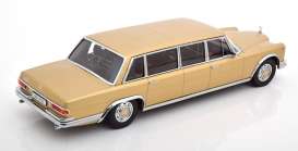 Mercedes Benz  - 600 LWB 1964 gold - 1:18 - KK - Scale - 181132 - kkdc181132 | The Diecast Company