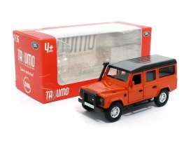 Land Rover  - Defender orange - 1:36 - Tayumo - 36100010 - tay36100010 | The Diecast Company