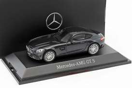 Mercedes Benz  - AMG GT S 2016 black - 1:43 - Spark - B66960435 - spaB66960435 | The Diecast Company