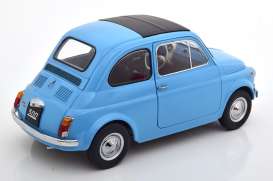 Fiat  - 500 1968 light blue - 1:12 - KK - Scale - KKDC120035 - kkdc120035 | The Diecast Company