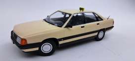 Audi  - 100 C3 *Taxi* 1989 ivory-white - 1:18 - Triple9 Collection - 1800355 - T9-1800355 | The Diecast Company