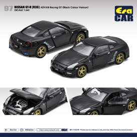 Nissan  - GT-R 2020 black - 1:64 - Era - NS21GTR97 - EraNS21GTR97 | The Diecast Company