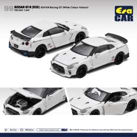 Nissan  - GT-R 2020 white - 1:64 - Era - NS21GTR99 - EraNS21GTR99 | The Diecast Company