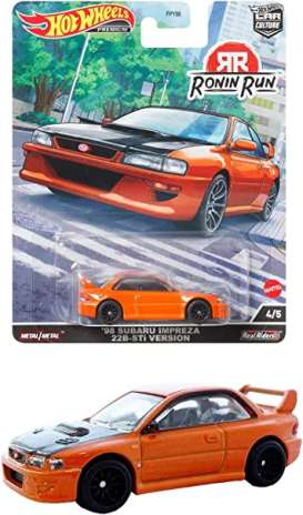 Subaru  - Impreza orange - 1:64 - Hotwheels - HCK14 - hwmvHCK14 | The Diecast Company