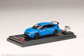 Honda  - Civic blue - 1:64 - Hobby Japan - HJ641063BL - HJ641063BL | The Diecast Company