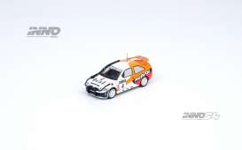 Ford  - Escort RS 1996 white/orange/red - 1:64 - Inno Models - in64-FERS-4SR96 - in64FERS4SR96 | The Diecast Company
