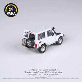 Toyota  - Land Cruiser 71  2014 white - 1:64 - Para64 - 55561 - pa55561lhd | The Diecast Company