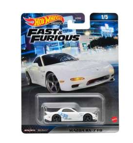 Mazda  - RX-7 FD F&F white - 1:64 - Hotwheels - HKD22 - hwmvHKD22 | The Diecast Company