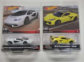 Assortment/ Mix  - 1/43 RealRiders various - 1:43 - Hotwheels - HMD41 - hwmvHMD41-979A | The Diecast Company