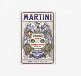 Tac Signs 3D  - Martini white/blue - Tac Signs - NA22379 - tacM3D22379 | The Diecast Company