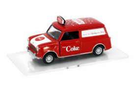 Morris Mini - red - 1:64 - Tiny Toys - COKE030 - tinyCOKE030 | The Diecast Company