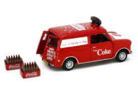 Morris Mini - red - 1:64 - Tiny Toys - COKE030 - tinyCOKE030 | The Diecast Company
