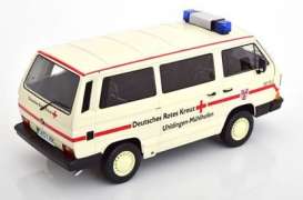 Volkswagen  - T3 Bus 1987 creme/red - 1:18 - KK - Scale - KKDC180968 - kkdc180968 | The Diecast Company