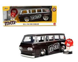 Ford  - Econoline 1965 brown - 1:24 - Jada Toys - 32027 - jada253255065 | The Diecast Company