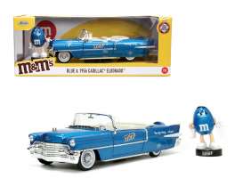 Cadillac  - Eldorado 1956 blue - 1:24 - Jada Toys - 33726 - jada253255067 | The Diecast Company