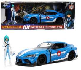 Toyota  - Supra 2020 blue/white - 1:24 - Jada Toys - 33676 - jada33676 | The Diecast Company