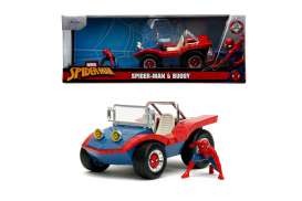 Buggy  - Spiderman blue/red - 1:24 - Jada Toys - 33729 - jada253225030 | The Diecast Company