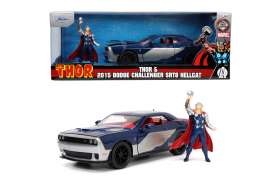 Dodge  - Challenger SRT8 2015 blue/silver - 1:24 - Jada Toys - 32186 - jada253225032 | The Diecast Company