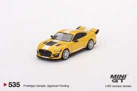 Shelby  - GT500 yellow - 1:64 - Mini GT - 00535-L - MGT00535LHD | The Diecast Company