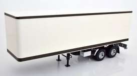Trailer  - white/black - 1:18 - Road Kings - 180163 - rk180163 | The Diecast Company