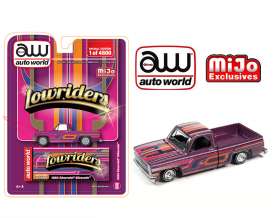 Chevrolet  - Silverado pick-up Lowrider 1983 purple - 1:64 - Auto World - CP8026 - AWCP8026 | The Diecast Company