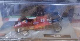 Ferrari  - 126 C3 #28 Rene Arnoux 1983 red - 1:43 - Magazine Models - MagF1126C3 | The Diecast Company