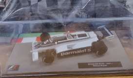 Brabham  - BT49 #5 Nelson Piquet 1981 white/blue - 1:43 - Magazine Models - magF1BT49 | The Diecast Company