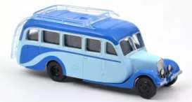 Citroen  - U23 1947 clear,middle blue - 1:87 - Norev - 159922 - nor159922 | The Diecast Company