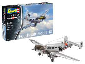 Beech Aircraft Corporation  - 18  - 1:48 - Revell - Germany - 03811 - revell03811 | The Diecast Company