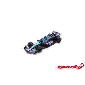 Alpine  - A523 2023 pink/blue - 1:64 - Spark - Y284 - spaY284 | The Diecast Company