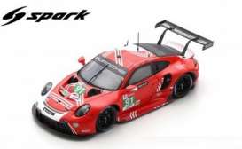 Porsche  - 911 RSR-19 2020 red/white - 1:18 - Spark - 18S673 - spa18S673 | The Diecast Company