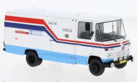 Mercedes Benz  - 508D white/blue/red - 1:43 - IXO Models - Rac424 - ixrac424 | The Diecast Company