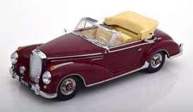 Mercedes Benz  - 300 SC 1957 dark red - 1:18 - KK - Scale - 180942 - kkdc180942 | The Diecast Company