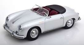 Porsche  - 356 A 1955 silver - 1:12 - KK - Scale - KKDC120092 - kkdc120092 | The Diecast Company