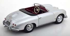 Porsche  - 356 A 1955 silver - 1:12 - KK - Scale - KKDC120092 - kkdc120092 | The Diecast Company