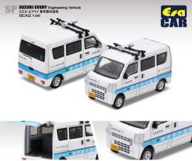 Suzuki  - Every Engineering Vehicle 2022 white/blue - 1:64 - Era - SU22JSSSP118 - EraSU22JSSP118 | The Diecast Company