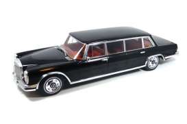 Mercedes Benz  - 600 (W100) 1969 black - 1:18 - MCG - 18187 - MCG18187 | The Diecast Company