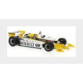 Renault  - RS10 1979 white/yellow - 1:18 - MCG - 18617F - MCG18617F | The Diecast Company